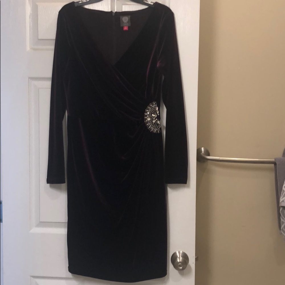 Vine Camuto long sleeved dress